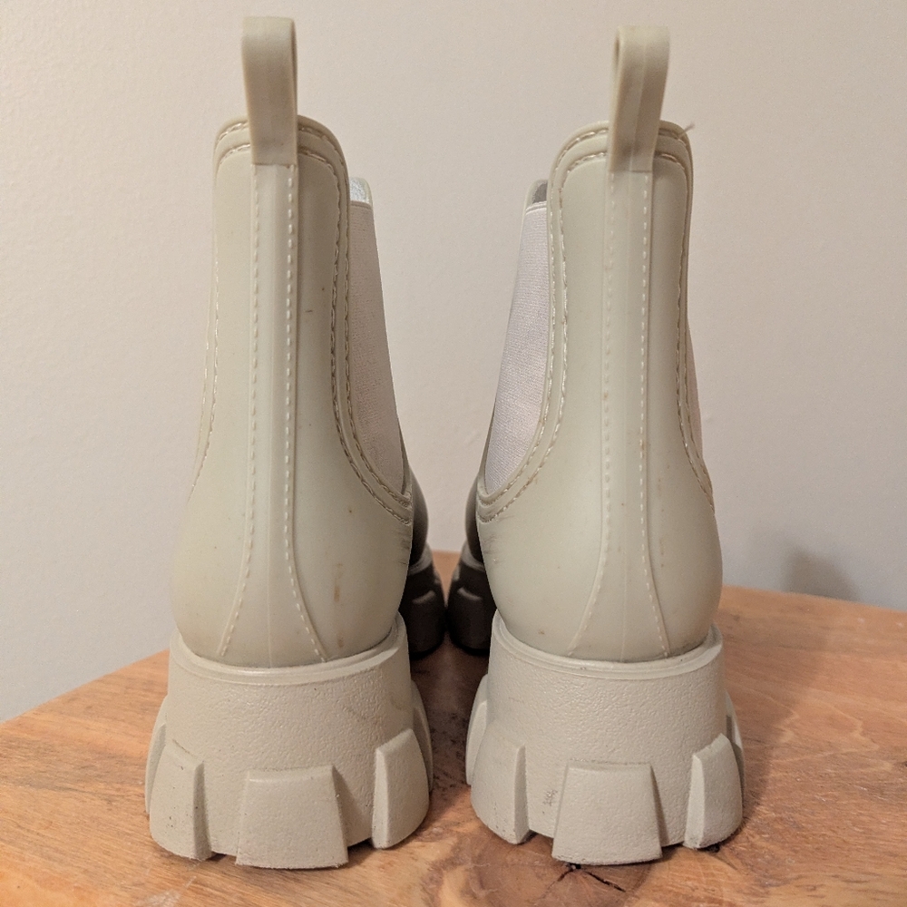 Jeffrey Campbell Platform Lug Sole Chelsea Rain Boot - Picture 5 of 7